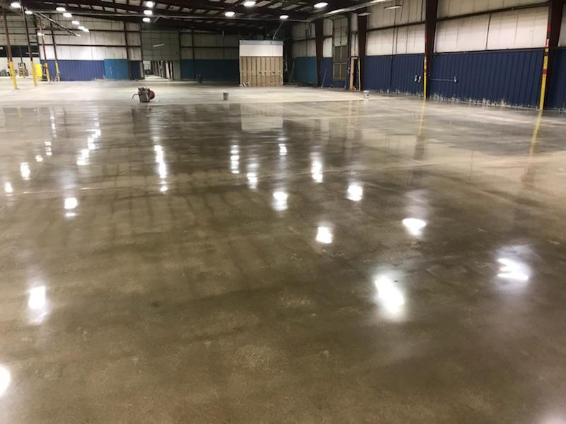 Industrial Floor Prep And Polishing